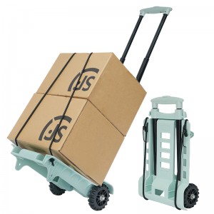 BY04-S Wholesale Collapsible Foldable Shopping Grocery Foldable Cart Trolley Bag Folding Shopping Cart Trolley With Wheel