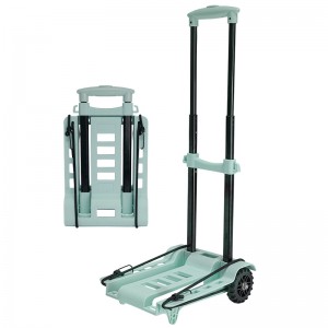 BY04-S Wholesale Collapsible Foldable Shopping Grocery Foldable Cart Trolley Bag Folding Shopping Cart Trolley With Wheel