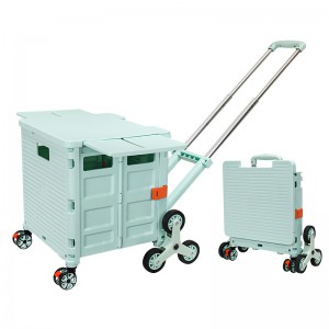 BY10-CX  Factory New Arrival Flat-Pull Design Collapsible Picnic Trolley Cart Multi-porpose Trolley